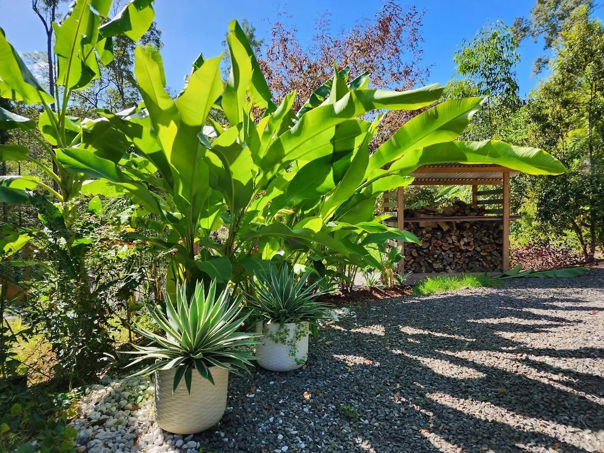 Deluxe Suite With Fireplace & Pond, Noosa Hinterland Doonan Австралия