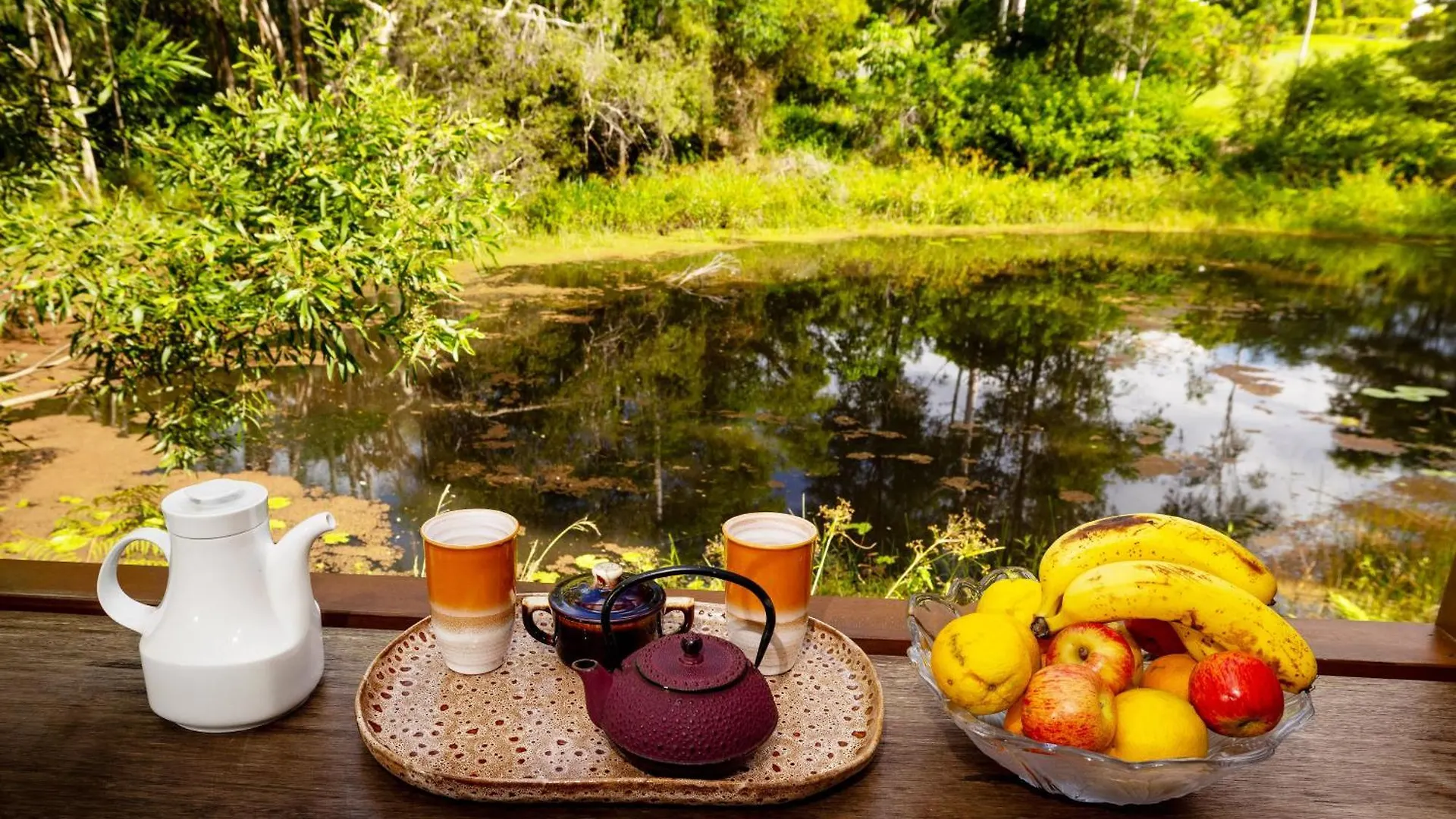 Дом отдыха Deluxe Suite With Fireplace & Pond, Noosa Hinterland Doonan